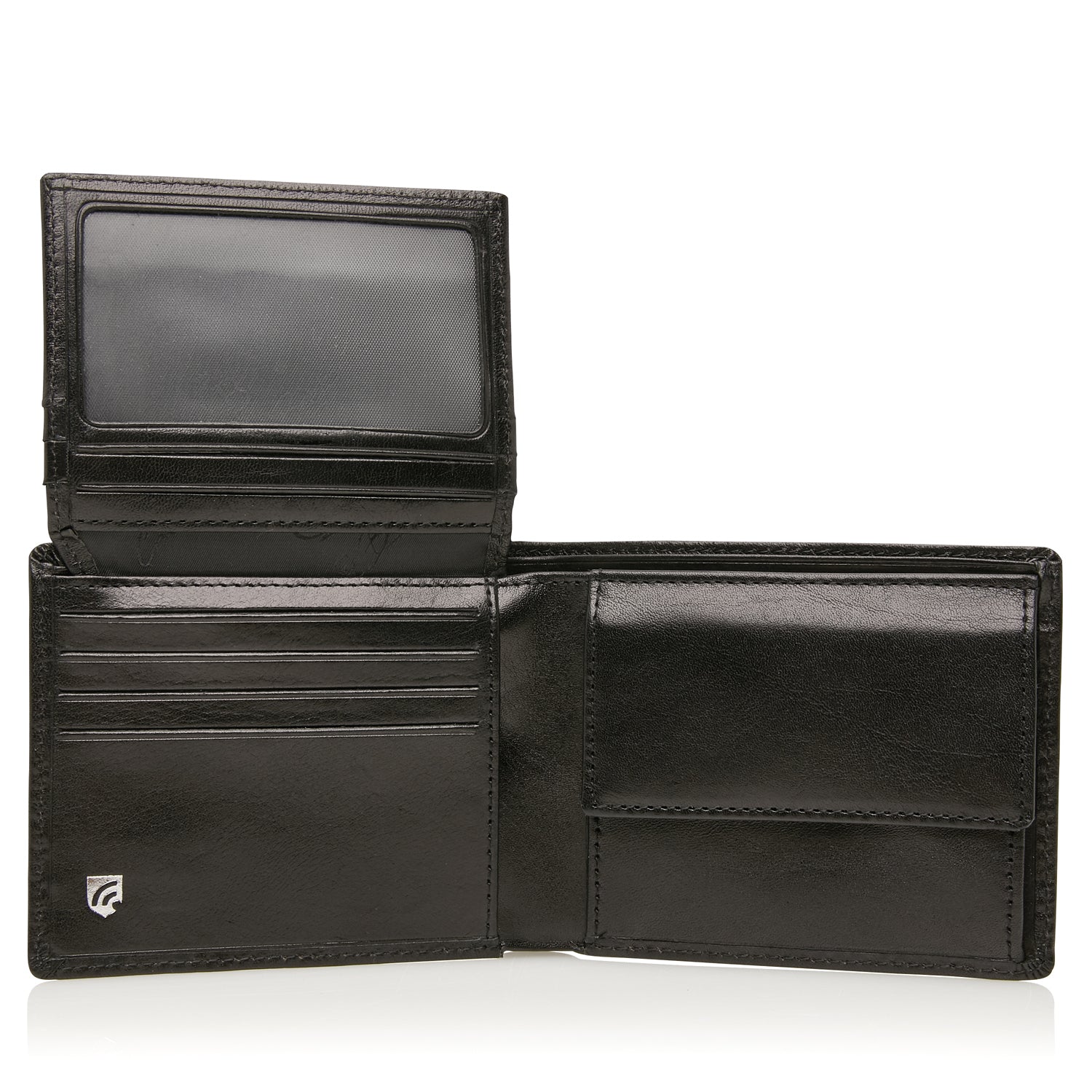 Billfold 9 pasjes zwart